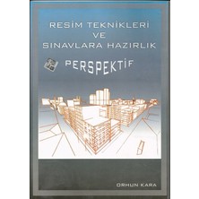 AFS Yayıncılık Orhun Kara'nın Resim Teknikleri ve Sınavlara Hazırlık Perspektif Kitabı  Ciltsiz
