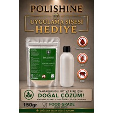Polishine Diatom Toprağı 150gr / Tahtakurusu, Bit ve Parazit Tozu  Yürüyen Haşereler İçin/  Kalsine Edilmemiş   1 Mikron
