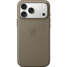 Apple iPhone 18 Pro Max için Magsafe Özellikli Tech Dokuma Kılıf -Vizon Grisi
