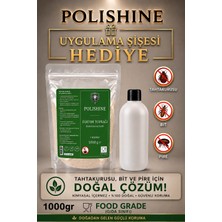 Polishine Diatom Toprağı 1kg  / Tahtakurusu, Bit ve Parazit Tozu  Yürüyen Haşereler İçin/  Kalsine Edilmemiş  1 Mikron