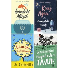 Genç Timaş 4 Kitap Set 5. 6. 7. 8. Sınıflar Ortaokul Okuma Kitapları / Içimdeki Müzik - Kiraz Ağacı ile Aramızdaki Mesafe - Limon Kütüphanesi - Uçabileceğini Hayal Eden Tavuk