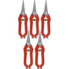 Zubizubi Göcen Narenciye Üzüm Bağ Budama Makası 5 Adet 19 cm (Yeni)Ergonomik Yapı ile Kolay Kullanım