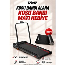 Voit Vfit By Runmate Compact Ultra Hafif Koşu Bandı – Manuel Eğimli, Katlanabilir Mat Hediyeli
