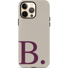 Piyasa Sepeti iPhone 12 Pro Vorian Çift Katmanlı Korumalı Kılıf Greige Wine B