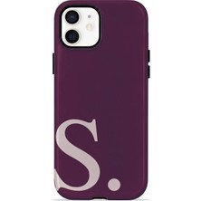 Piyasa Sepeti iPhone 12 Vorian Çift Katmanlı Korumalı Kılıf Wine Blush S