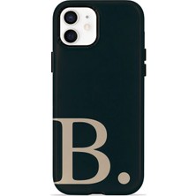 Piyasa Sepeti iPhone 12 Vorian Çift Katmanlı Korumalı Kılıf Noir Beige B