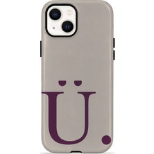 Piyasa Sepeti iPhone 14 Plus Vorian Magsafe Çift Katmanlı Darbe Korumalı Kılıf Greige Wine Ü
