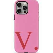 Piyasa Sepeti iPhone 15 Pro Max Vorian Çift Katmanlı Korumalı Kılıf Poppy Pink V