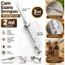 Cold Brew Trend By Uğur Çadırcı Cam Esans Şırıngası 2 ml – Metal Iğne Uçlu