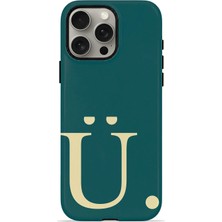 Piyasa Sepeti iPhone 15 Pro Vorian Magsafe Çift Katmanlı Darbe Korumalı Kılıf Petrol Cream Ü