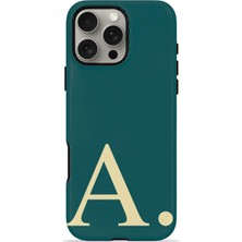 Piyasa Sepeti iPhone 16 Pro Max Vorian Çift Katmanlı Korumalı Kılıf Petrol Cream A