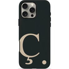 Piyasa Sepeti iPhone 16 Pro Max Vorian Çift Katmanlı Korumalı Kılıf Noir Beige Ç