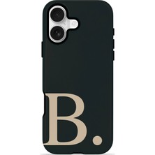 Piyasa Sepeti iPhone 16 Plus Vorian Magsafe Çift Katmanlı Darbe Korumalı Kılıf Noir Beige B
