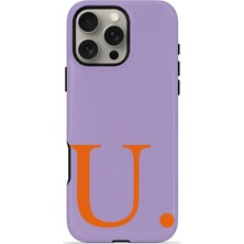 Piyasa Sepeti iPhone 16 Pro Vorian Magsafe Çift Katmanlı Darbe Korumalı Kılıf Lilac Heat U