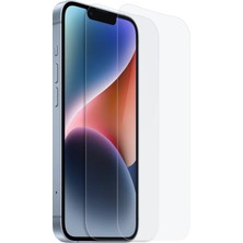 Caseonn Apple iPhone 14 Esnek Ultra Ince Nano Cam Ekran Koruyucu Şeffaf (2 Adet)