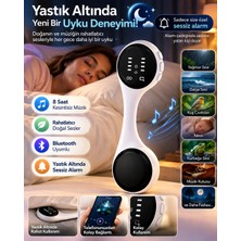 Ruhes Sessiz Alarm Bluetooth Uyku Hoparlörü Yastık Altı Kullanım Rahatlatıcı Sesler 8 Saat Kesintis
