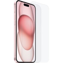 Caseonn Apple iPhone 15 Esnek Ultra Ince Nano Cam Ekran Koruyucu Şeffaf (2 Adet)