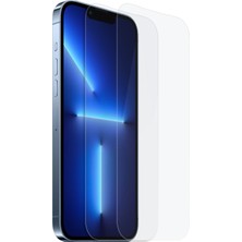 Caseonn Apple iPhone 13 Pro Esnek Ultra Ince Nano Cam Ekran Koruyucu Şeffaf (2 Adet)