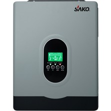 Sako 2kva 1600 Watt Tam Sinüs Akıllı H.v. Mppt Şarjlı Ups Inverter 12VDC-220VAC 2kw 1.6kw Invertör
