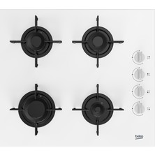 BEKO BOCD T 6012 EB Gazlı Cam Tablalı Ocak
