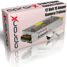 Apronx APX-1215A 12V-15A Metal Adaptör