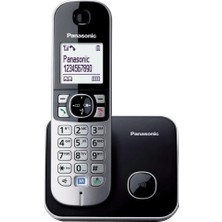 Panasonic KX-TG6811 Siyah Telsiz Dect Telefon Elektrik Kesintisinde Konuşabilme