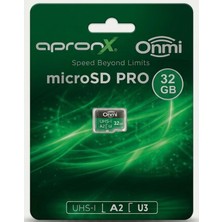 Apronx 32GB Micro Sd A2 U3 Uhs-I Tf Hafıza Kartı
