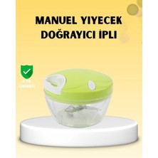 My Best Store Manuel Yiyecek Doğrayıcı Ipli Hızlı Pratik Sebze Kıyıcı