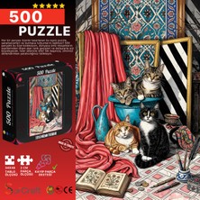Soi Craft 500 Parça Puzzle Tüylü Müzmin Yazarlar # 931