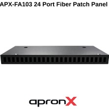 Apronx APX-FA103 24/48  Port Fiber Patch Panel-Kızaklı (SC/SX-DX/24CORE/METAL)