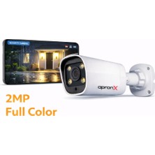 Apronx AX-BW122S 2mp 2.8mm Full Color Mikrofonlu Bullet Ahd Kamera