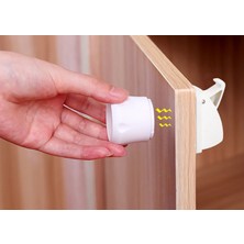 Portakal Safety Manyetik Çekmece-Dolap Kilidi Pratik Kullanım İçin Güçlü Anahtar Seti