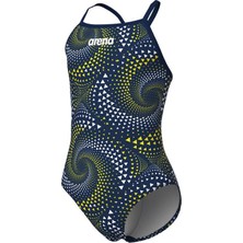 Arena Girl's Fireflow Swimsuit Lightdrop Back Kız Çocuk Mayo