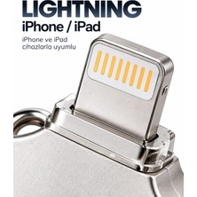 365Dükkan 4in1 128GB Flash Bellek USB Type-C Lightning Microusb Çoklu Girişli Taşınabilir USB Bellek