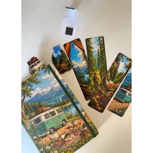 Tiny Stories TR Karavan Temalı Kitap Ayracı Seti/ 3 Adet Mıknatıslı & 4 Adet Uzun Ayraç