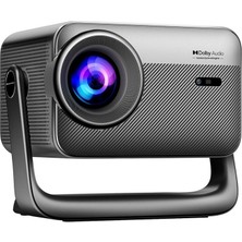 Blackview PV1000 Max 1000 Ansı Lümen Full Hd 4K Decoding HDR10 Dolby Audio Netflix 360° Gimbal Max. 150" Siyah Akıllı PROJEKSIYON(BV-PV1000-MAX)