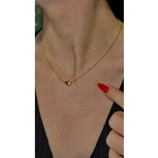 İlraysa Minimal Kalp Kolye Gold
