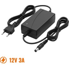 S Line 12V 3A 36W Masaüstü Tip Adaptör 5.5x2.5mm