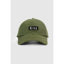 PataCute King Yeşil Soft Baseball Şapka
