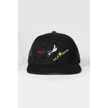 PataCute I Ain't Dead Yet Siyah Snapback Şapka