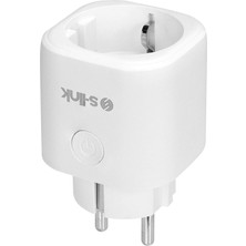 Nevamel® S-Lınk Sl-14 1 Soket Akım Korumalı Priz 16A Wifi 2.4ghz Bluetooth Tuya Yazılım Destekli Internet Üzerinden YÖNETILEBILIR(1923)