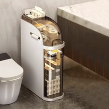 Electron 3 Katlı Çok Amaçlı Banyo ve Çamaşır Odası Düzenleyici | Dar Alan Dikey Dolap