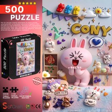 Soi Craft 500 Parça Puzzle Mutluluk Dolu Cony Evi # 937