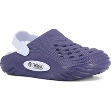 Vestora Lacivert Buz Günlük Sahil Havuz Plaj Terliği Eva Unisex Terlik & Sandalet