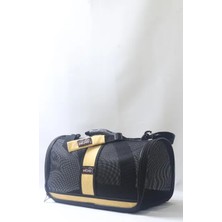 Migno Flybag Safir Fileli Model Kedi Köpek Taşıma Çantaları - Hardal