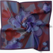 Silk Home Velora Eşarp Watercolor Lacivert