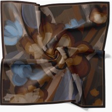 Silk Home Velora Eşarp Watercolor Koyu Lacivert