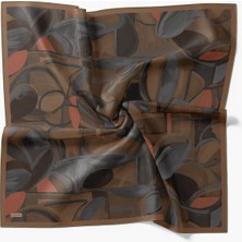 Silk Home Velora Eşarp Abstract Kahverengi
