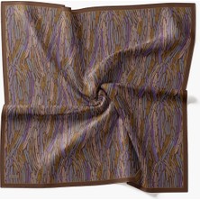 Silk Home Velora Eşarp Modern Zebra Kahverengi