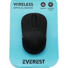 Efnaz Style Everest SM-804 Wireless - Kablosuz 1600DPI USB Optical Mouse Vakum Ambalaj